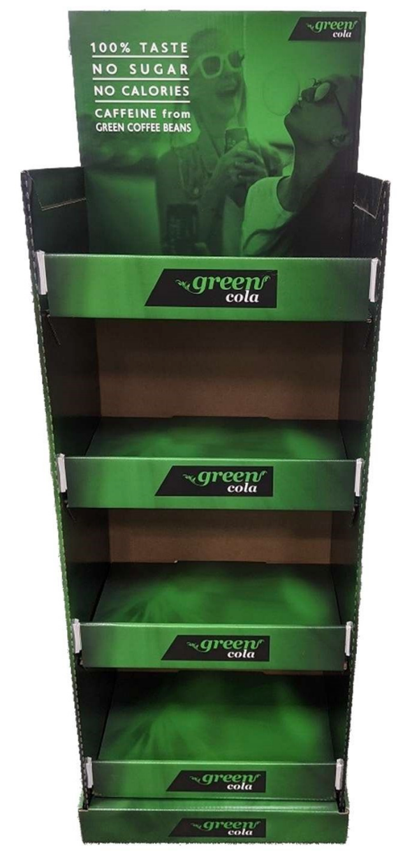 Green Cola Display
